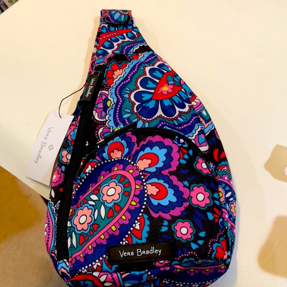 NWT Vera Bradley mini backpack sling